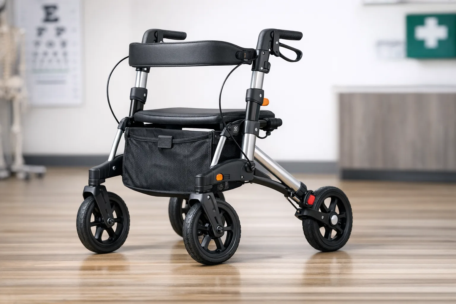 Rollator fuer Senioren: Ergonomie, Komfort und Sicherheitsaspekte