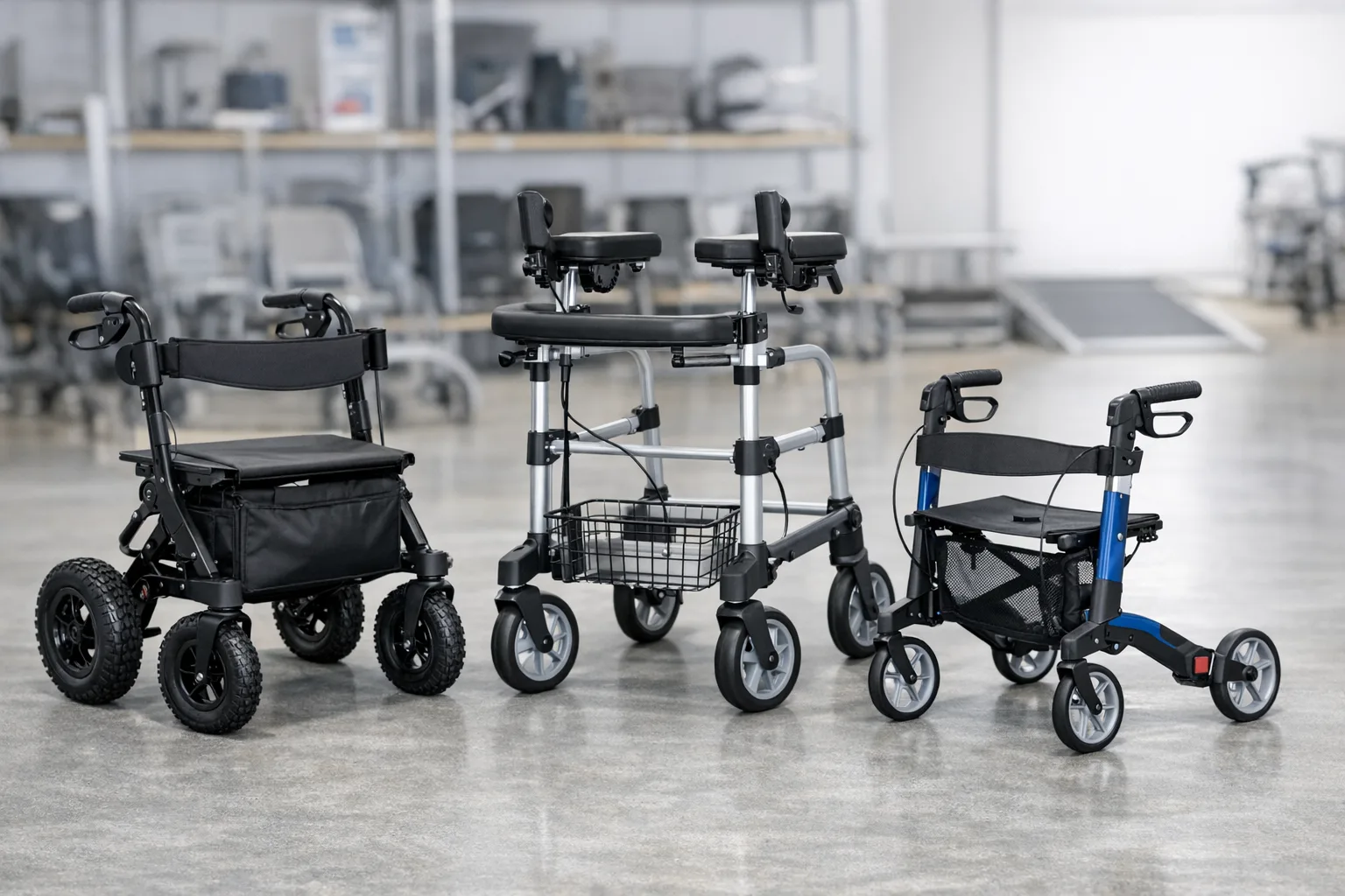 Rollator fuer spezielle Beduerfnisse: Welche Modelle eignen sich wofuer?