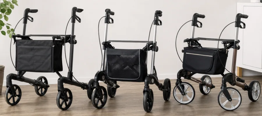 Leichtgewicht-Rollator Vergleich: Modelle fuer Reise und Alltag