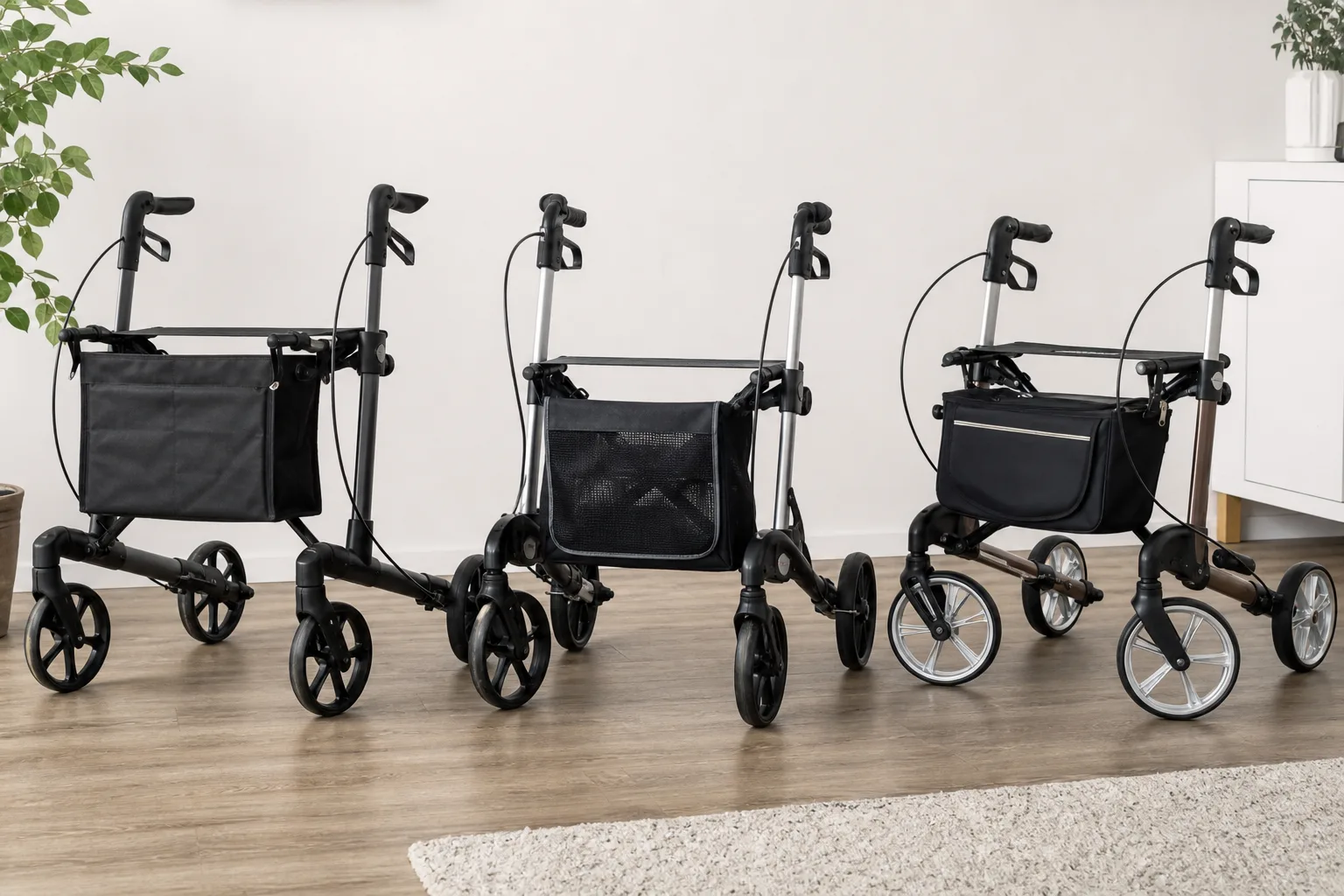 Leichtgewicht-Rollator Vergleich: Modelle fuer Reise und Alltag
