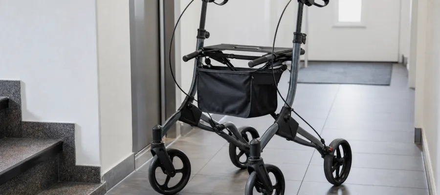 Rollator richtig benutzen: Kompletter Praxis-Leitfaden fuer sicheres Gehen